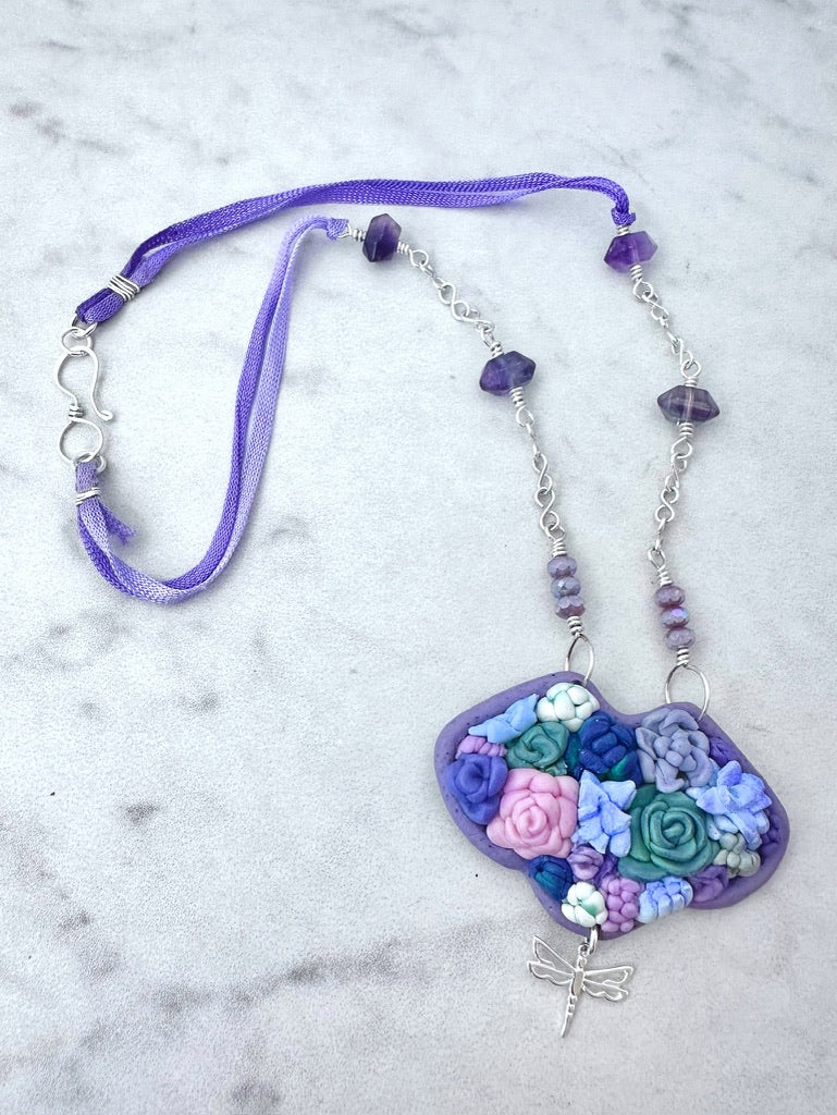 Succulent Garden Necklace