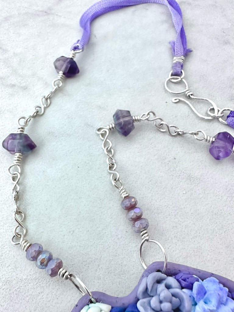 Succulent Garden Necklace
