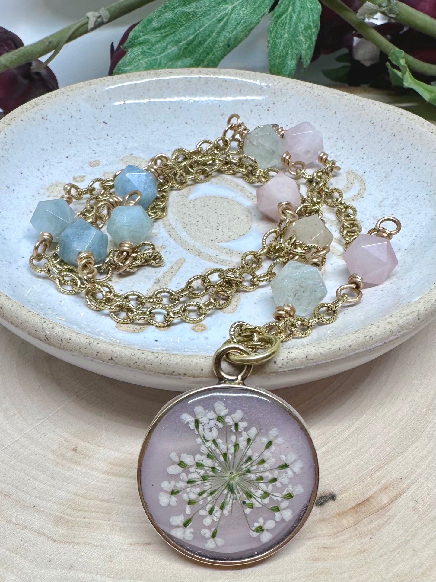 Beryl Much in Bloom Necklace