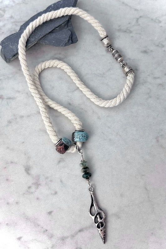 Shell Yeah Rope Necklace